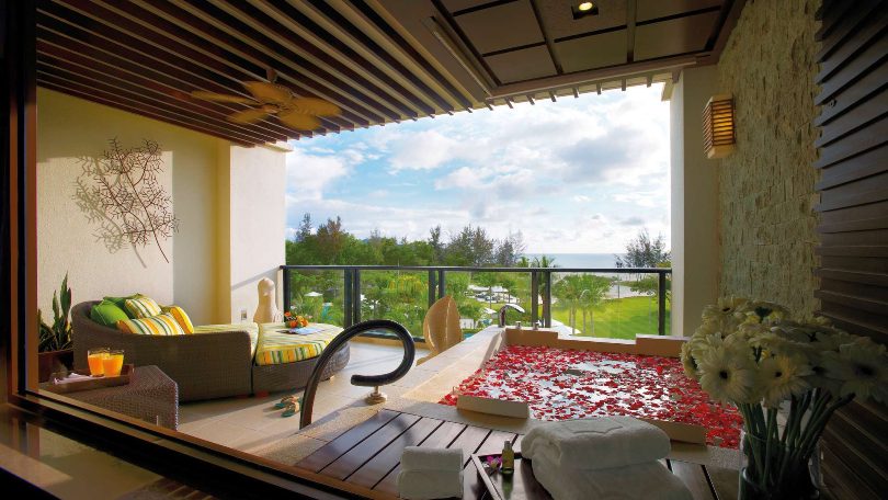 Honeymoon suite at Shangri-la Rasa Ria