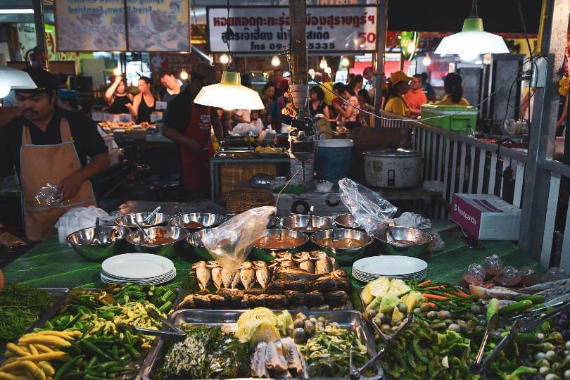 Street food stall in Phuket