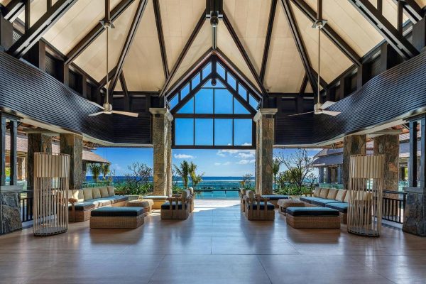 Lobby at The Westin Turtle Bay Mauritius