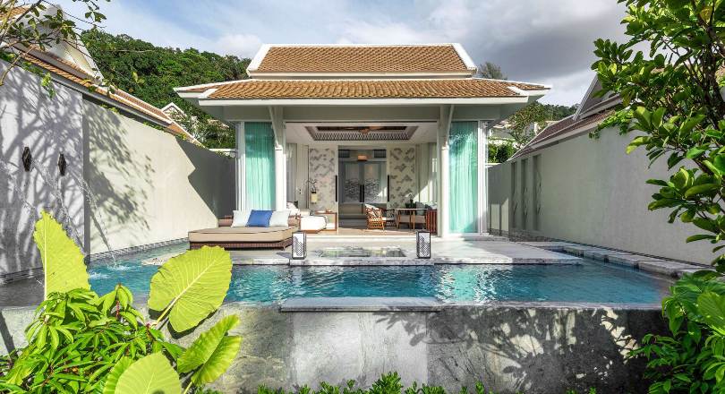 Pool villa at Banyan Tree Krabi