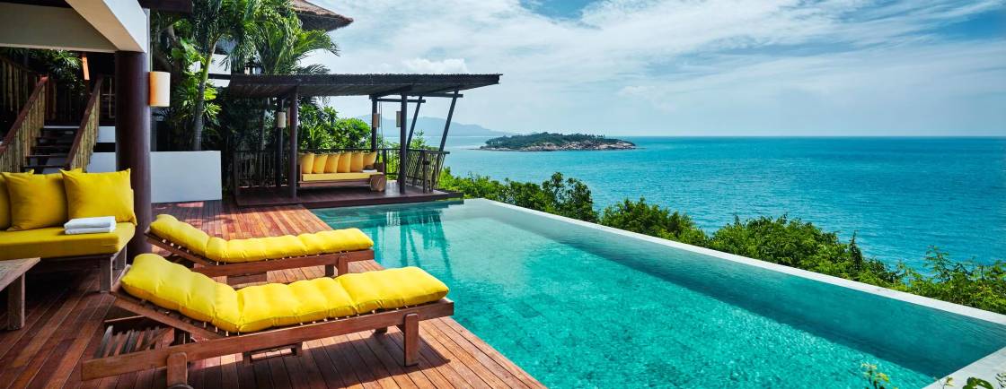 A Thailand hotel with private pool at Six Senses Samui