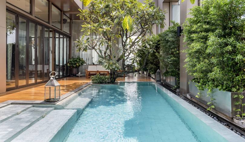Penthouse suite with private pool in Vie Hotel Bangkok