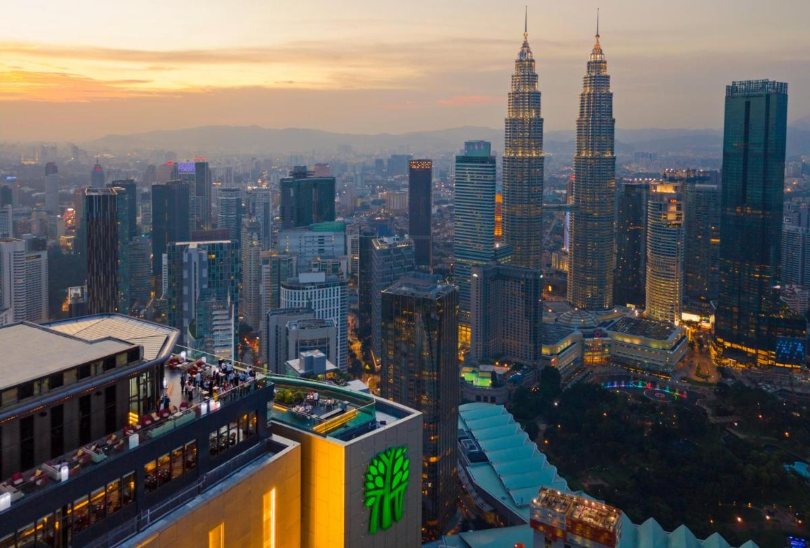 Vertigo view in Banyan Tree Kuala Lumpur