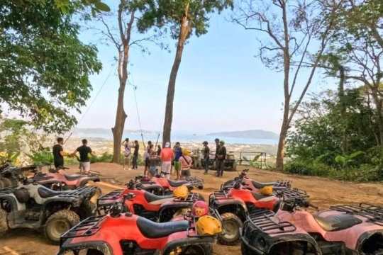 Quad bike adventuree in Thailand